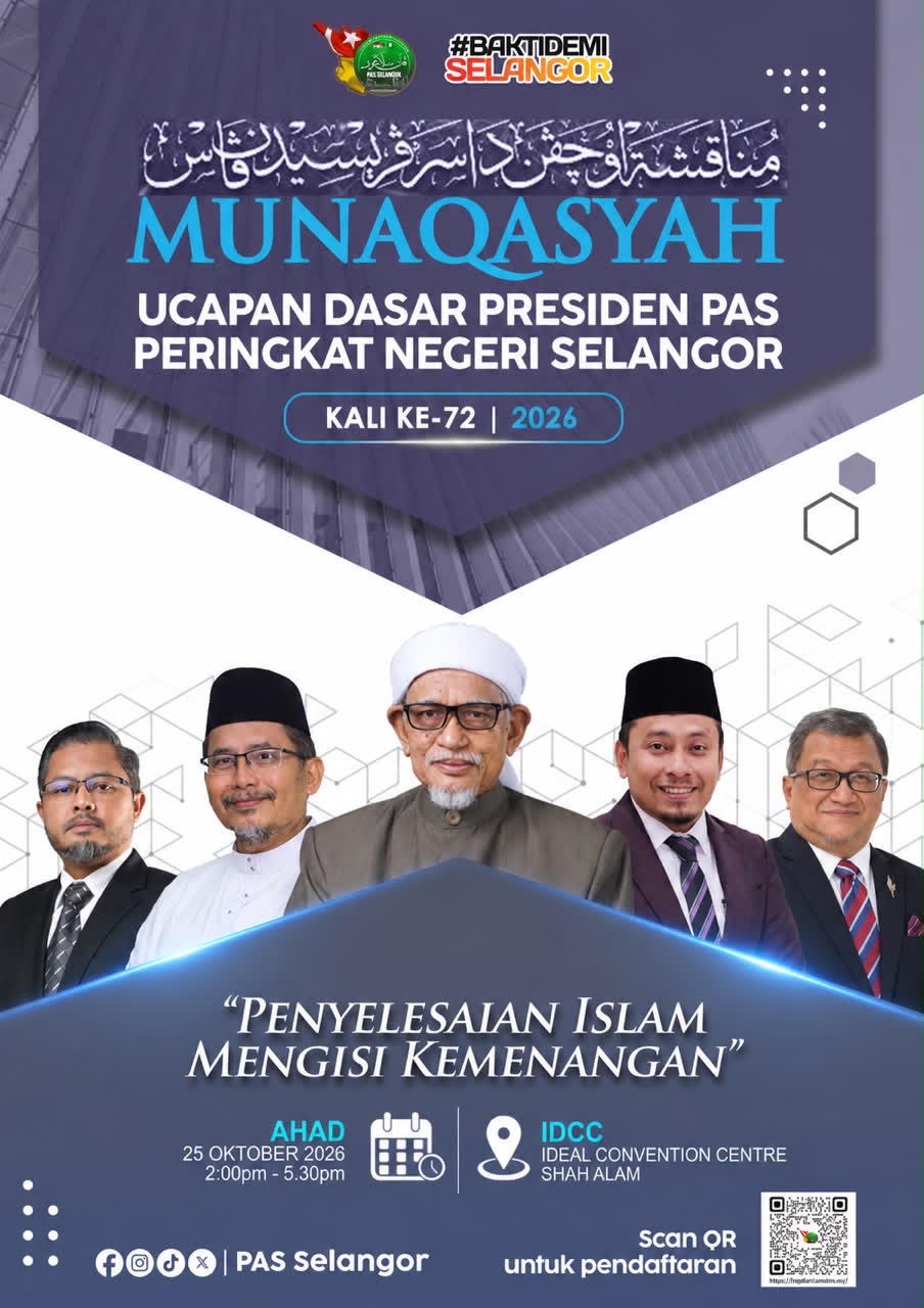MUNAQASYAH UCAPAN DASAR PRESIDEN PAS PERINGKAT NEGERI SELANGOR